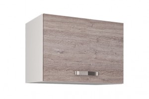 Шкаф настенный газовка 50 (коллекция ALESIA дуб)