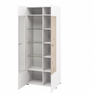 Шкаф комбинированный со стеклом (коллекция Селена)